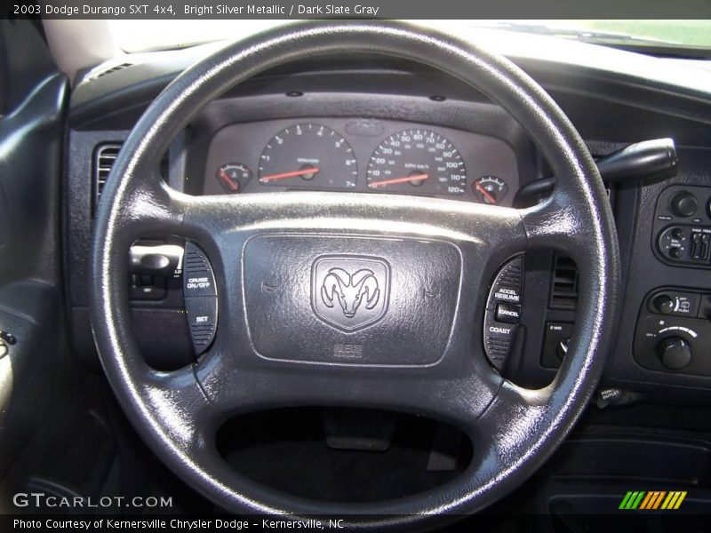 Bright Silver Metallic / Dark Slate Gray 2003 Dodge Durango SXT 4x4