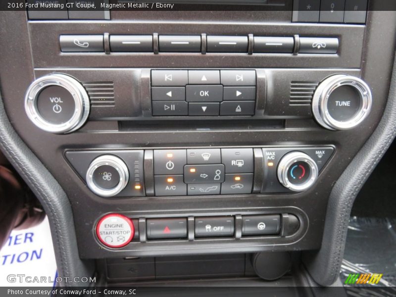 Magnetic Metallic / Ebony 2016 Ford Mustang GT Coupe