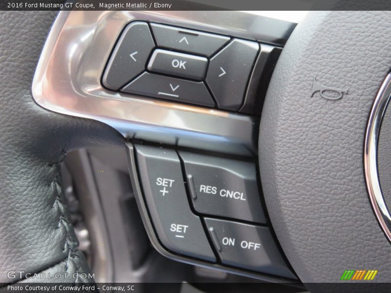 Magnetic Metallic / Ebony 2016 Ford Mustang GT Coupe