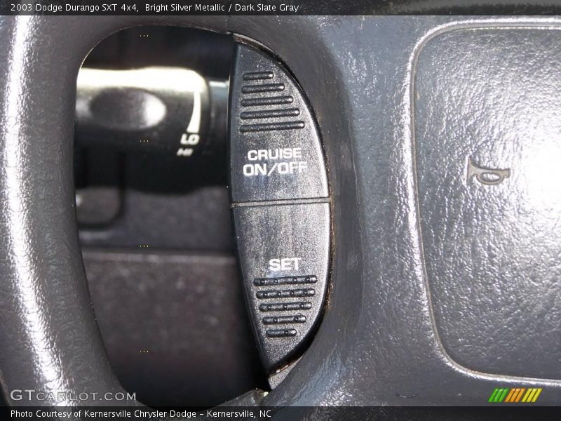 Bright Silver Metallic / Dark Slate Gray 2003 Dodge Durango SXT 4x4