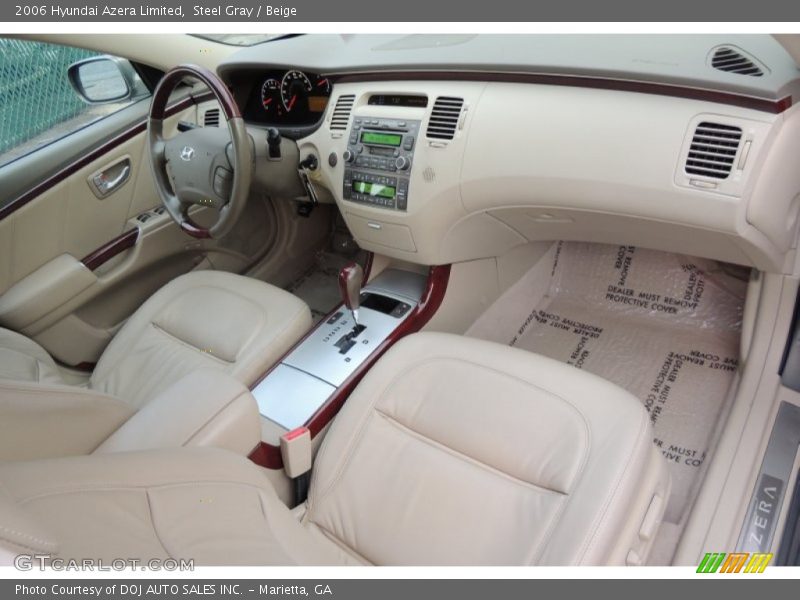 Steel Gray / Beige 2006 Hyundai Azera Limited