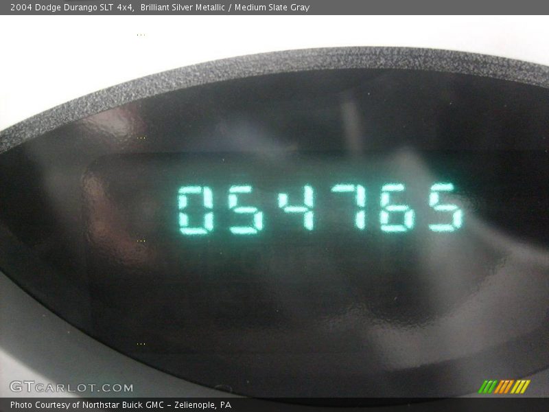 Brilliant Silver Metallic / Medium Slate Gray 2004 Dodge Durango SLT 4x4