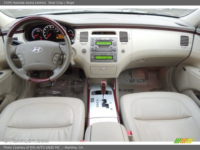 Steel Gray / Beige 2006 Hyundai Azera Limited