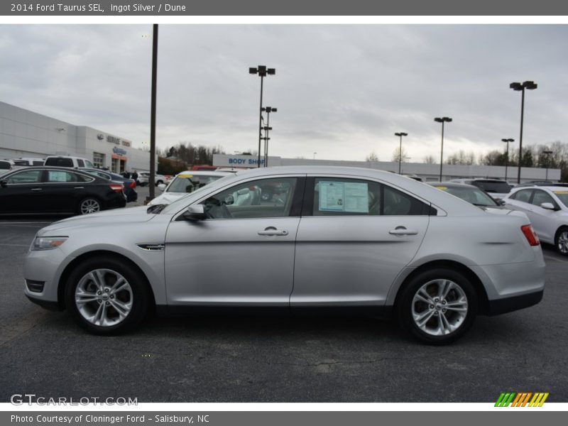 Ingot Silver / Dune 2014 Ford Taurus SEL