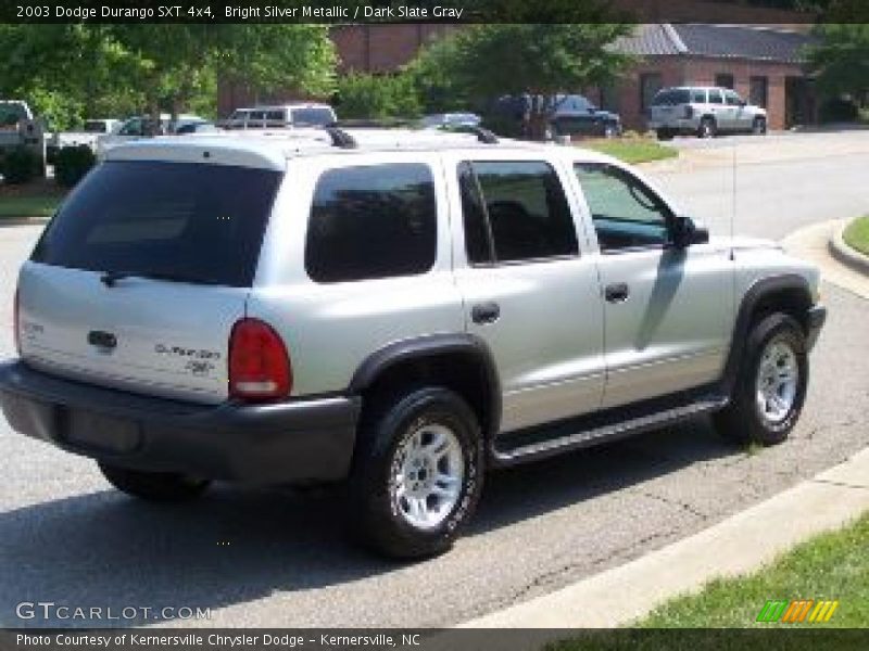 Bright Silver Metallic / Dark Slate Gray 2003 Dodge Durango SXT 4x4
