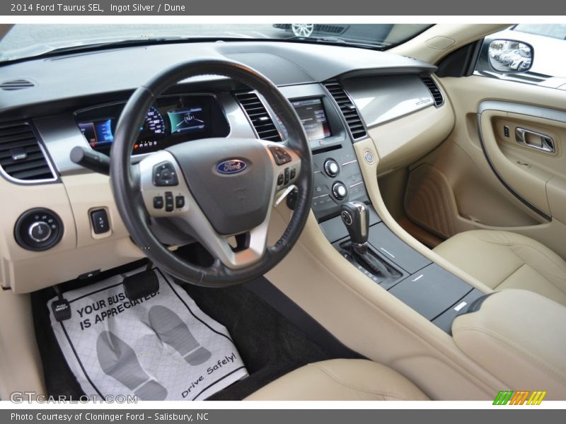 Ingot Silver / Dune 2014 Ford Taurus SEL