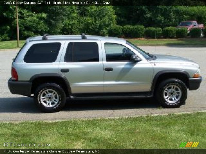 Bright Silver Metallic / Dark Slate Gray 2003 Dodge Durango SXT 4x4