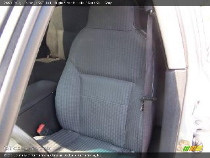 Bright Silver Metallic / Dark Slate Gray 2003 Dodge Durango SXT 4x4