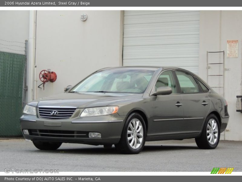 Steel Gray / Beige 2006 Hyundai Azera Limited