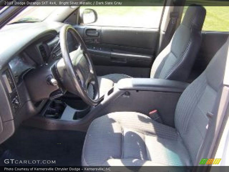 Bright Silver Metallic / Dark Slate Gray 2003 Dodge Durango SXT 4x4