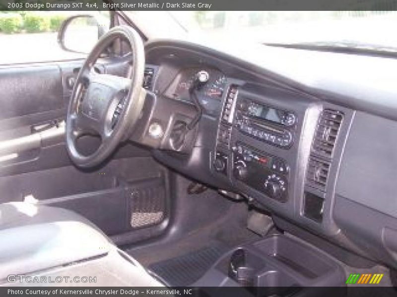 Bright Silver Metallic / Dark Slate Gray 2003 Dodge Durango SXT 4x4
