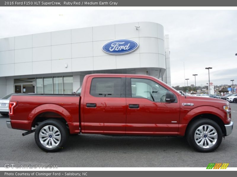  2016 F150 XLT SuperCrew Ruby Red