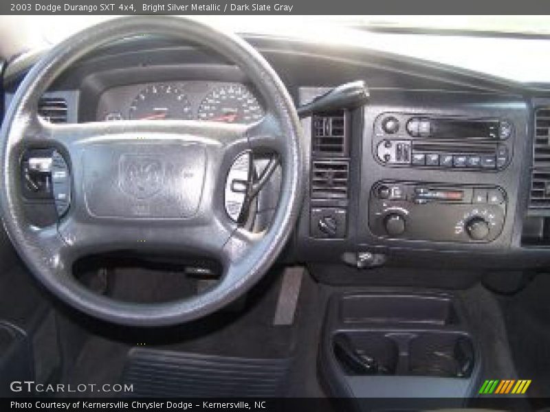 Bright Silver Metallic / Dark Slate Gray 2003 Dodge Durango SXT 4x4