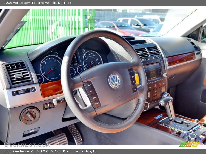 Dashboard of 2006 Touareg V8