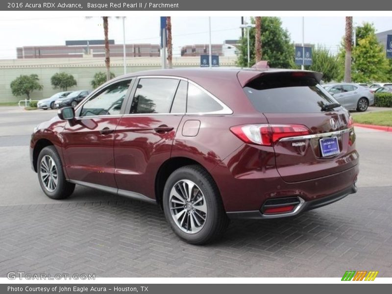 Basque Red Pearl II / Parchment 2016 Acura RDX Advance