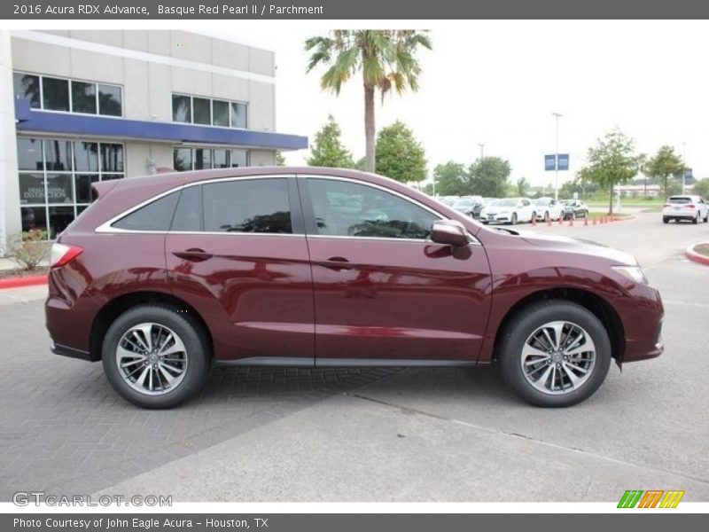 Basque Red Pearl II / Parchment 2016 Acura RDX Advance