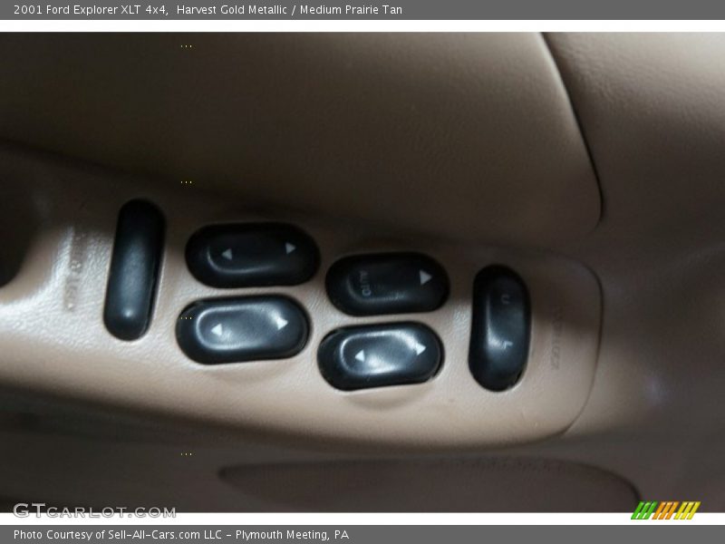 Harvest Gold Metallic / Medium Prairie Tan 2001 Ford Explorer XLT 4x4