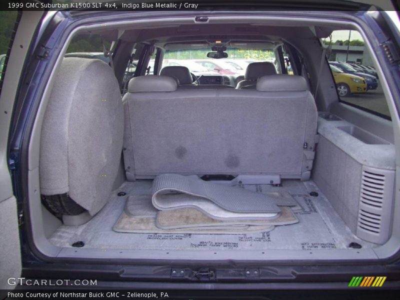 Indigo Blue Metallic / Gray 1999 GMC Suburban K1500 SLT 4x4