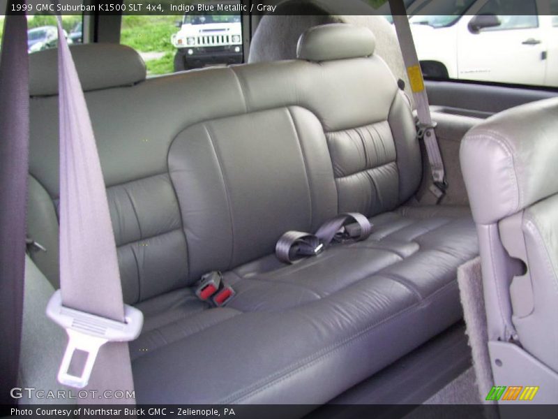 Indigo Blue Metallic / Gray 1999 GMC Suburban K1500 SLT 4x4