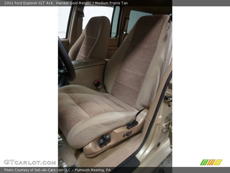 Harvest Gold Metallic / Medium Prairie Tan 2001 Ford Explorer XLT 4x4