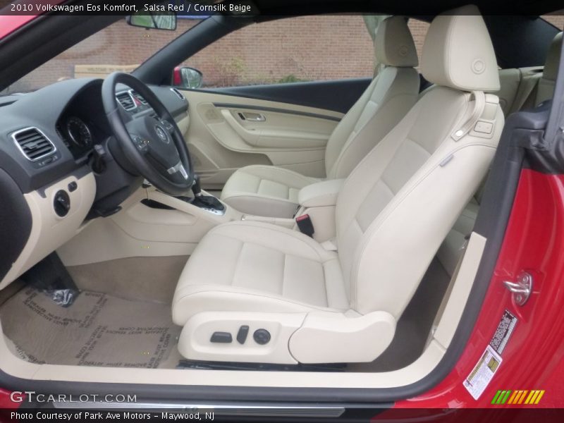 Salsa Red / Cornsilk Beige 2010 Volkswagen Eos Komfort