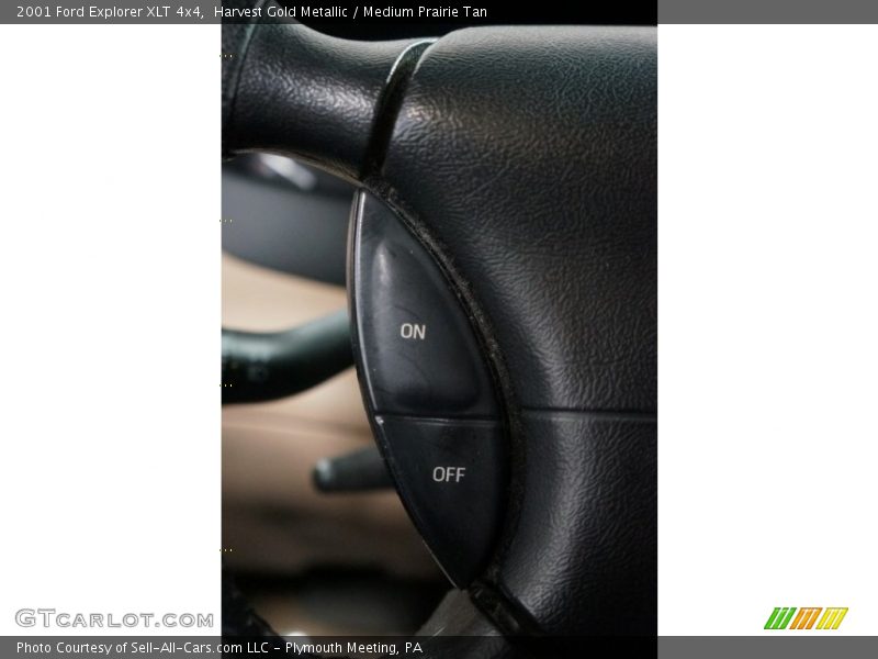 Harvest Gold Metallic / Medium Prairie Tan 2001 Ford Explorer XLT 4x4