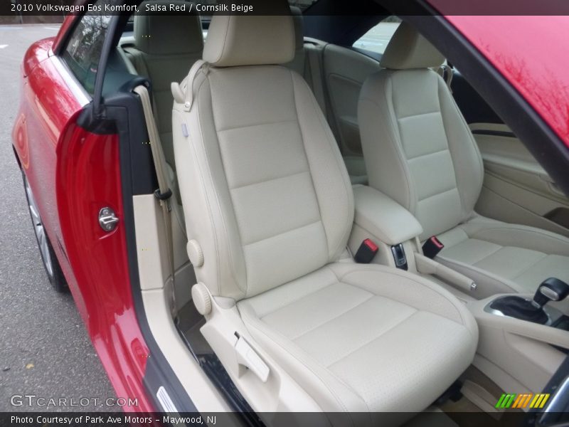 Salsa Red / Cornsilk Beige 2010 Volkswagen Eos Komfort
