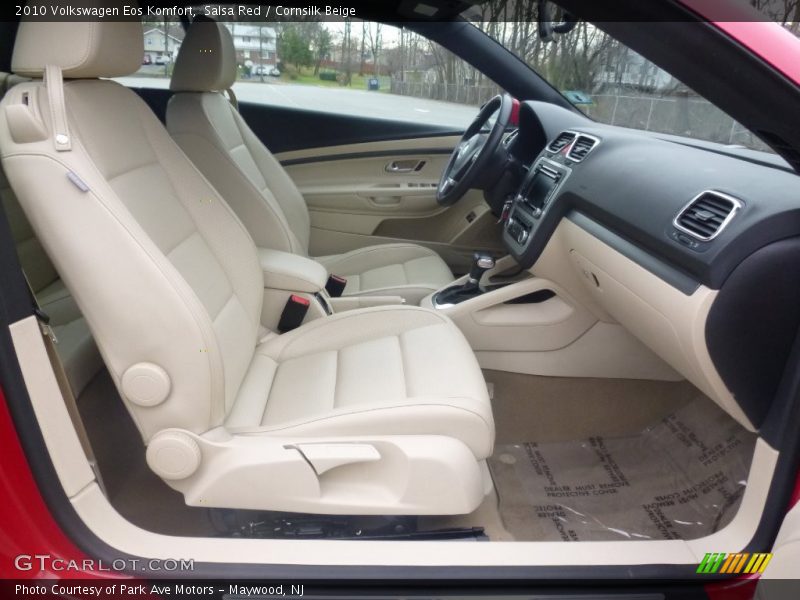 Salsa Red / Cornsilk Beige 2010 Volkswagen Eos Komfort