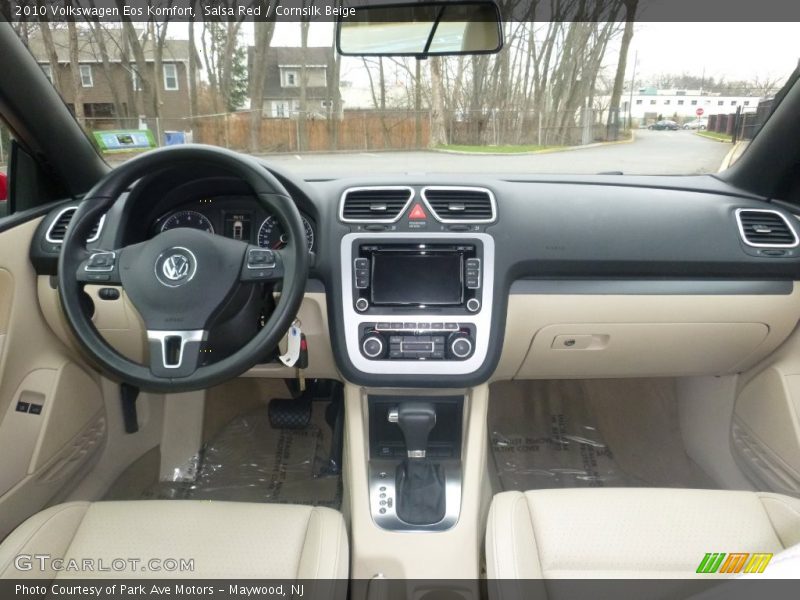 Salsa Red / Cornsilk Beige 2010 Volkswagen Eos Komfort