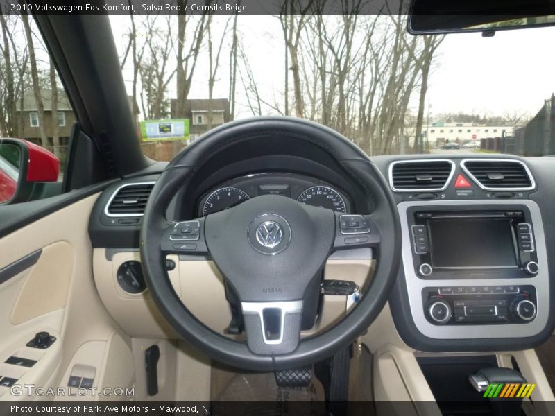 Salsa Red / Cornsilk Beige 2010 Volkswagen Eos Komfort