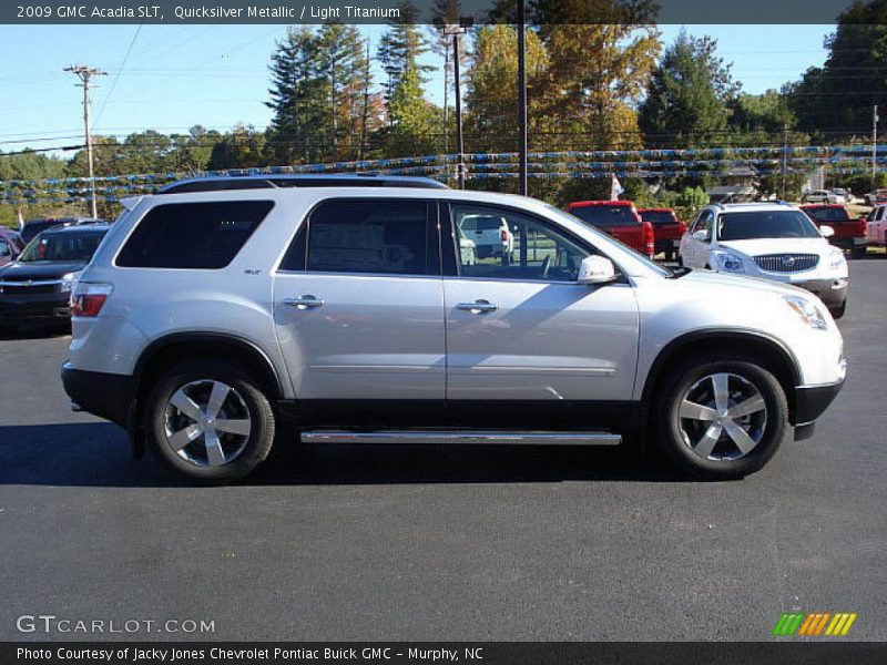 Quicksilver Metallic / Light Titanium 2009 GMC Acadia SLT
