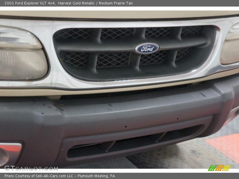 Harvest Gold Metallic / Medium Prairie Tan 2001 Ford Explorer XLT 4x4