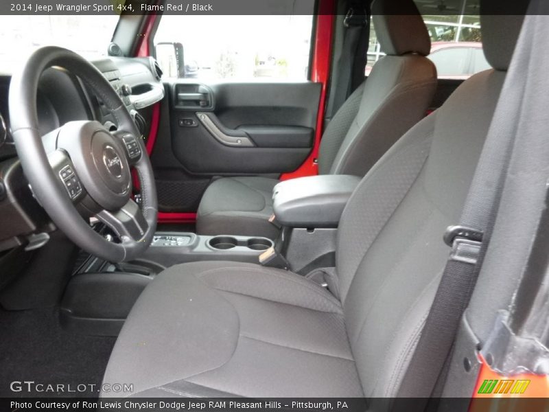 Flame Red / Black 2014 Jeep Wrangler Sport 4x4