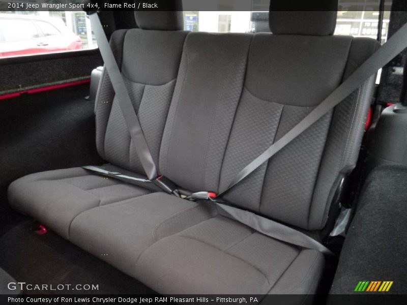 Flame Red / Black 2014 Jeep Wrangler Sport 4x4