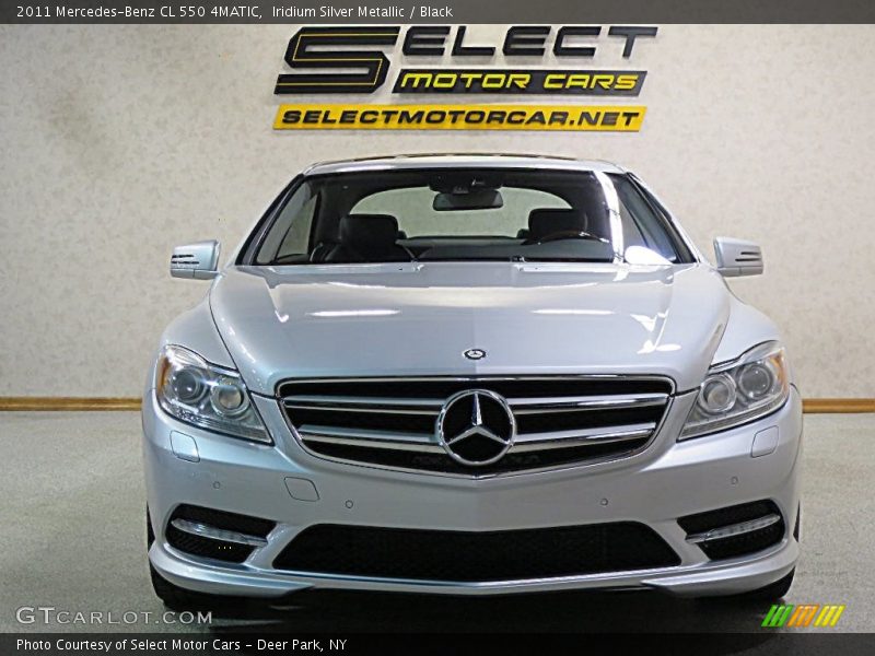 Iridium Silver Metallic / Black 2011 Mercedes-Benz CL 550 4MATIC