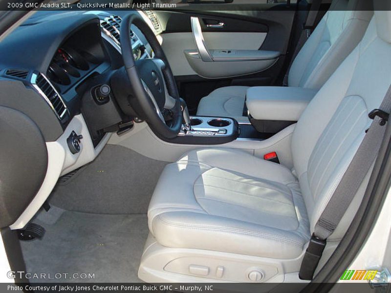 Quicksilver Metallic / Light Titanium 2009 GMC Acadia SLT