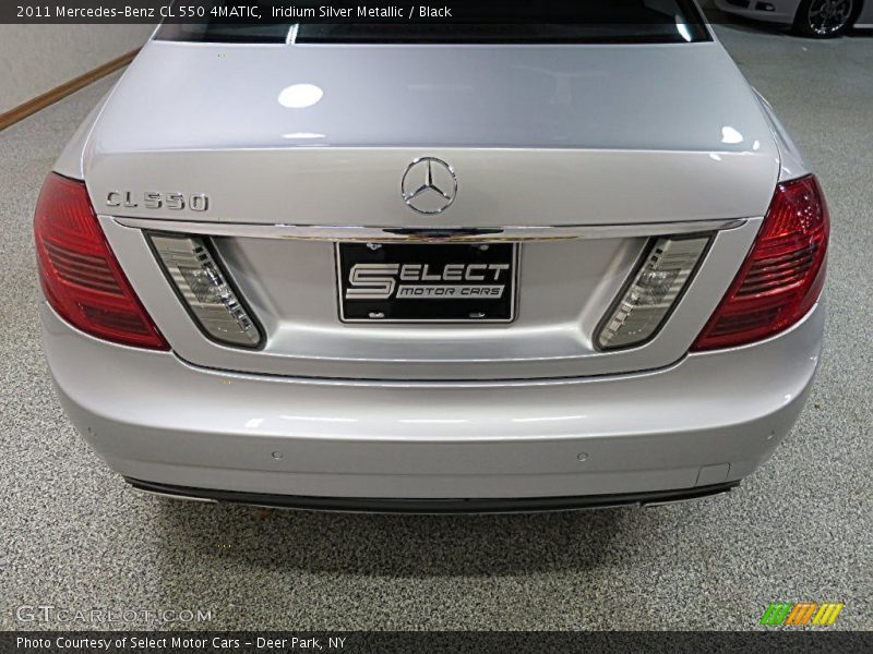 Iridium Silver Metallic / Black 2011 Mercedes-Benz CL 550 4MATIC