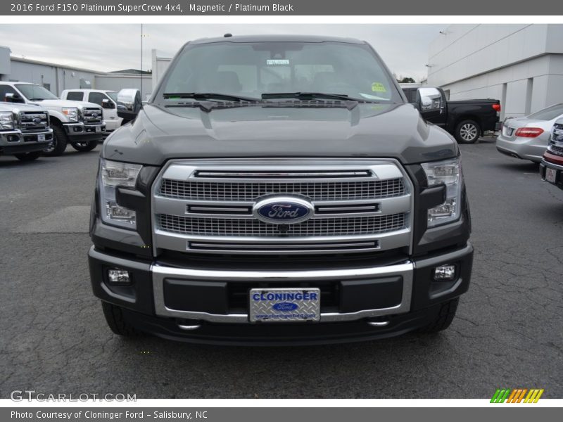 Magnetic / Platinum Black 2016 Ford F150 Platinum SuperCrew 4x4