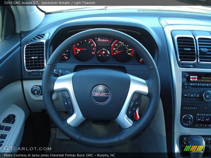 Quicksilver Metallic / Light Titanium 2009 GMC Acadia SLT