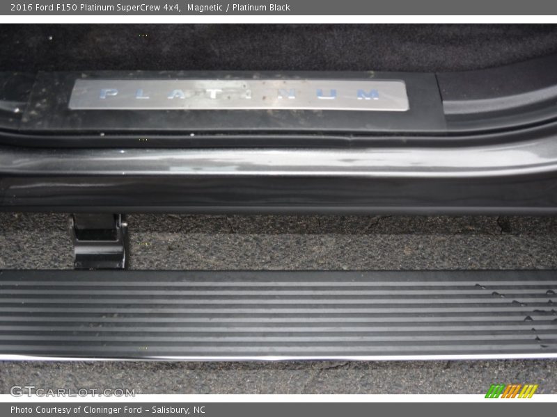 Magnetic / Platinum Black 2016 Ford F150 Platinum SuperCrew 4x4