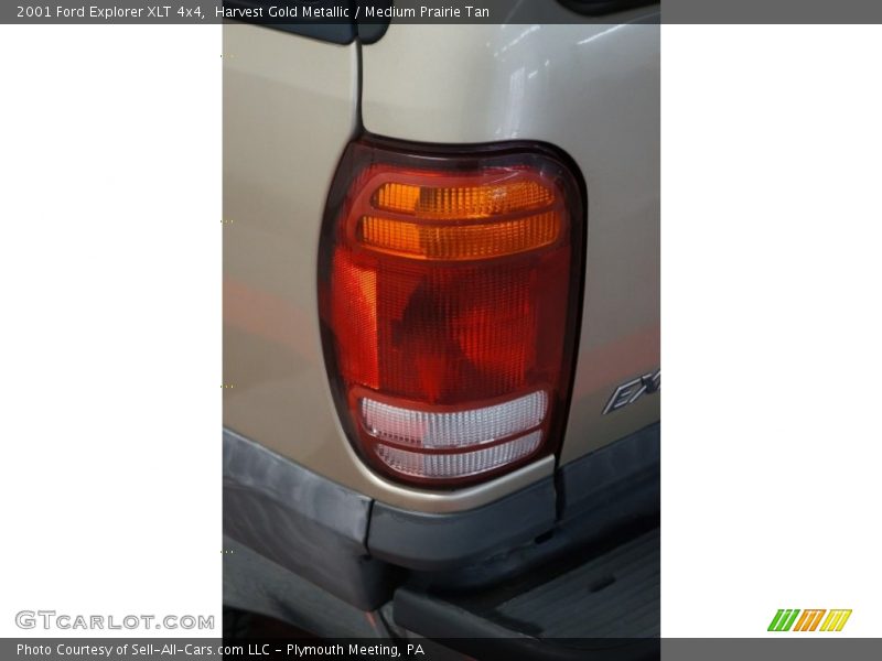 Harvest Gold Metallic / Medium Prairie Tan 2001 Ford Explorer XLT 4x4
