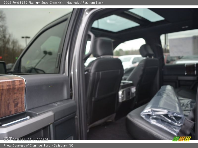 Magnetic / Platinum Black 2016 Ford F150 Platinum SuperCrew 4x4