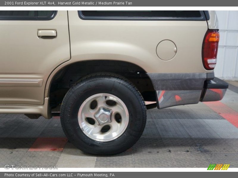 Harvest Gold Metallic / Medium Prairie Tan 2001 Ford Explorer XLT 4x4
