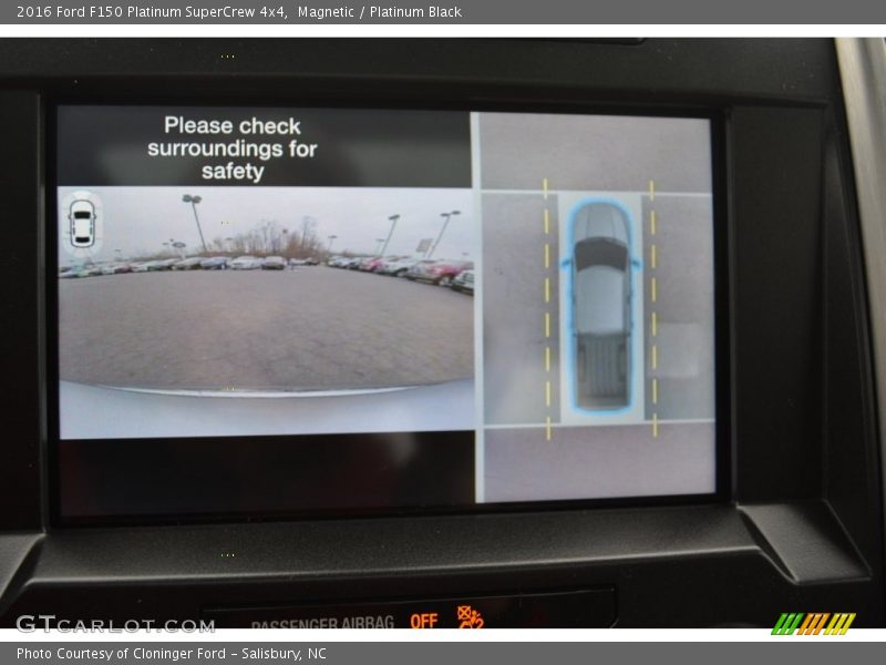 Magnetic / Platinum Black 2016 Ford F150 Platinum SuperCrew 4x4