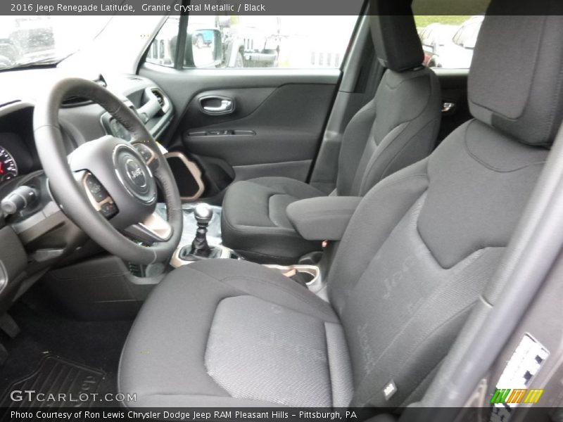 Granite Crystal Metallic / Black 2016 Jeep Renegade Latitude