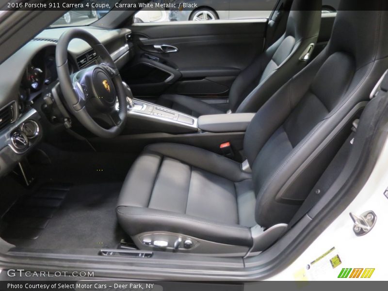 Front Seat of 2016 911 Carrera 4 Coupe