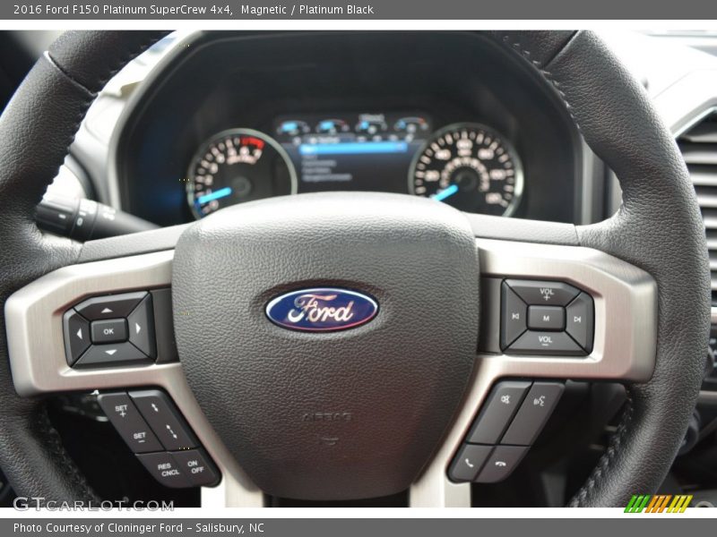 Magnetic / Platinum Black 2016 Ford F150 Platinum SuperCrew 4x4