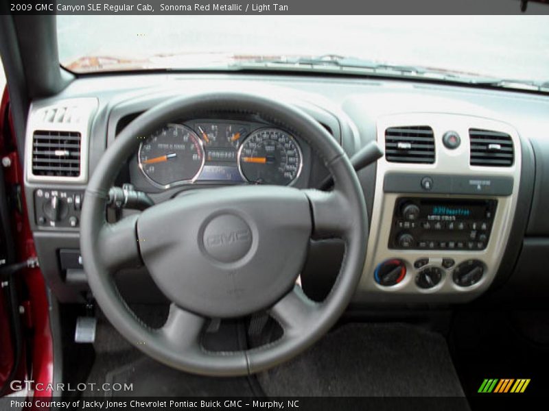 Sonoma Red Metallic / Light Tan 2009 GMC Canyon SLE Regular Cab