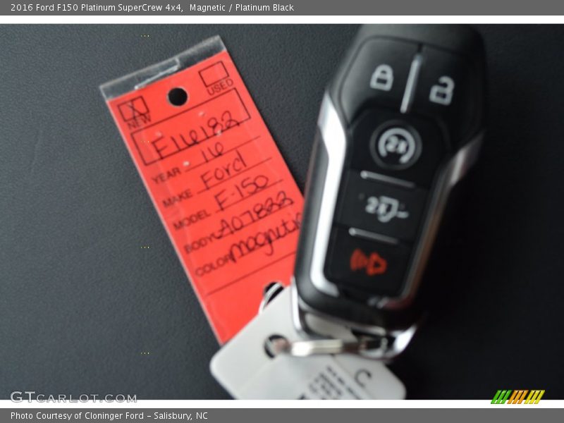 Magnetic / Platinum Black 2016 Ford F150 Platinum SuperCrew 4x4