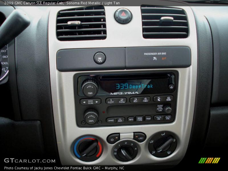 Sonoma Red Metallic / Light Tan 2009 GMC Canyon SLE Regular Cab